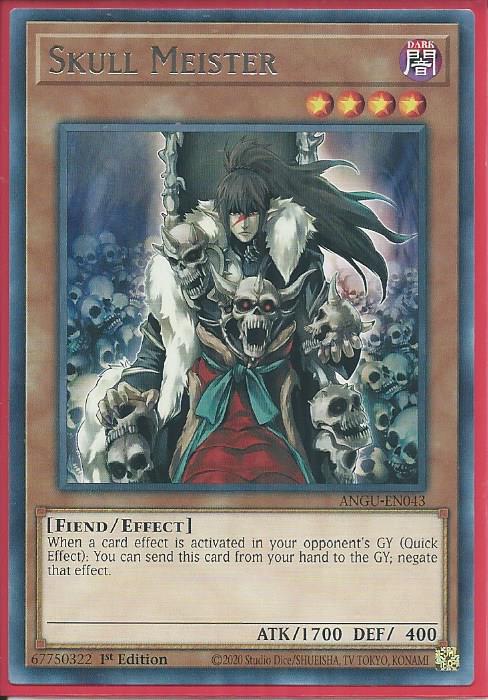 Yugioh Skull Meister / Collectors - ANGU-EN043 - 1st