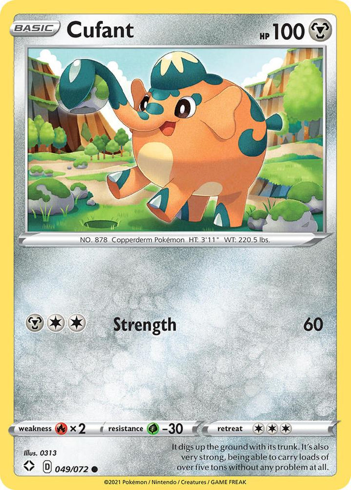 Pokemon Cufant - 049/072 - Shining Fates