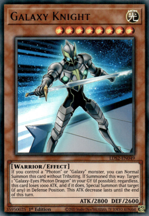 Yugioh Galaxy Knight / Ultra - LDS2-EN049 - 1st