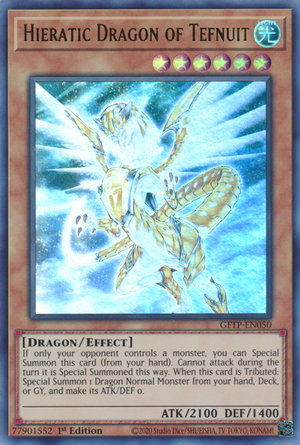 Hieratic Dragon of Tefnuit / Ultra - GFTP-EN050 - 1st