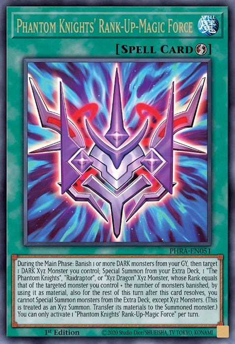 Yugioh Phantom Knights' Rank-Up-Magic Force / Ultra - PHRA-EN051 - 1st