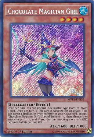 Yugioh Chocolate Magician Girl / Secret - MVP1-ENS52 - 1st