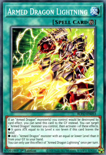 Yugioh Armed Dragon Lightning / Common - BLVO-EN053 - 1st 
