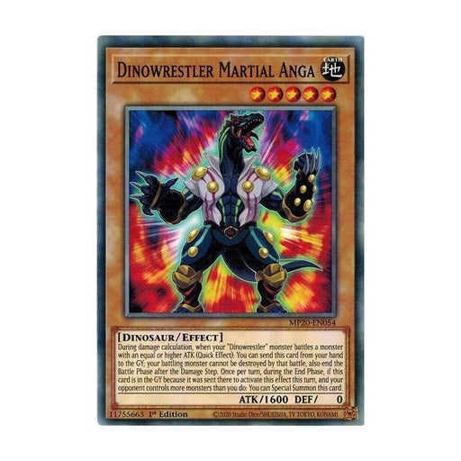 Dinowrestler Martial Anga / Common - MP20-EN054- 1st