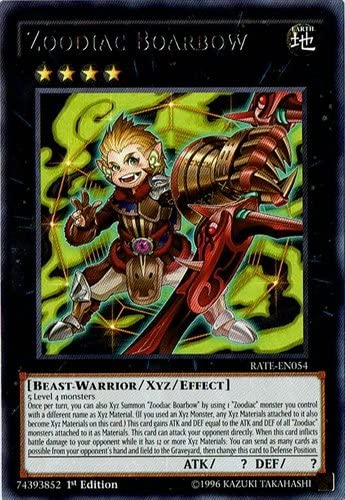 Yugioh Zoodiac Boarbow / Rare - RATE-EN054 - 1st