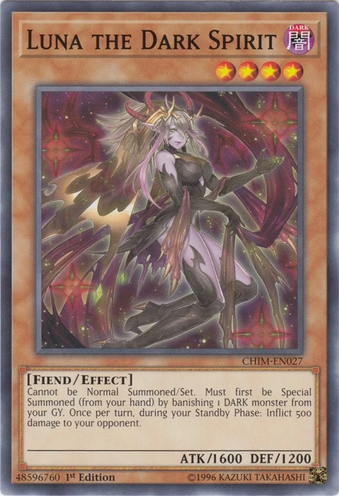 LUNA THE DARK SPIRIT / COMMON-CHIM-EN027-1st