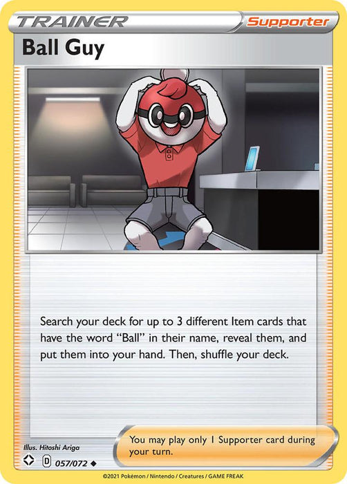 Pokemon Ball Guy - 057/072 - Shining Fates