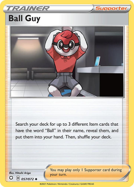 Pokemon Ball Guy - 057/072 - Shining Fates