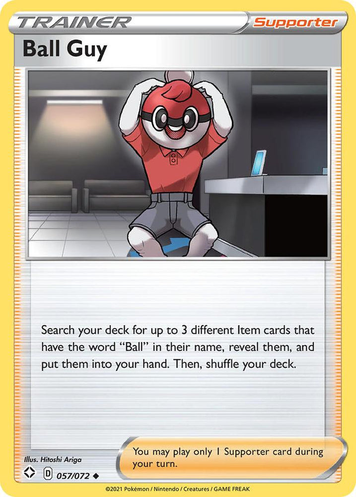 Pokemon Ball Guy - 057/072 - Shining Fates