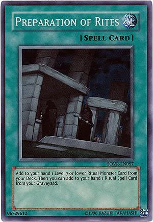 Yugioh Preparation of Rites / Super - SOVR-EN057 - 1st