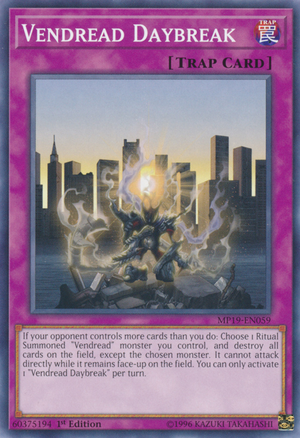 Yugioh Vendread Daybreak