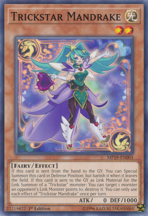 Yugioh Trickstar Mandrake