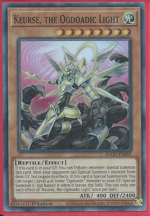 Yugioh Keurse, the Ogdoadic Light / Super - ANGU-EN005 - 1st