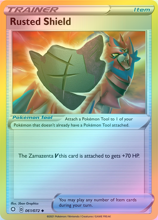 Pokemon Rusted Shield - 061/072 (Reverse Foil) - Shining Fates
