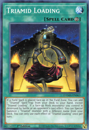 Yugioh Triamid Loading / Common - DAMA-EN063 - 1st