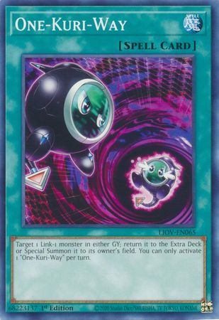 Yugioh One-Kuri-Way / Common - LIOV-EN065 - 1st 