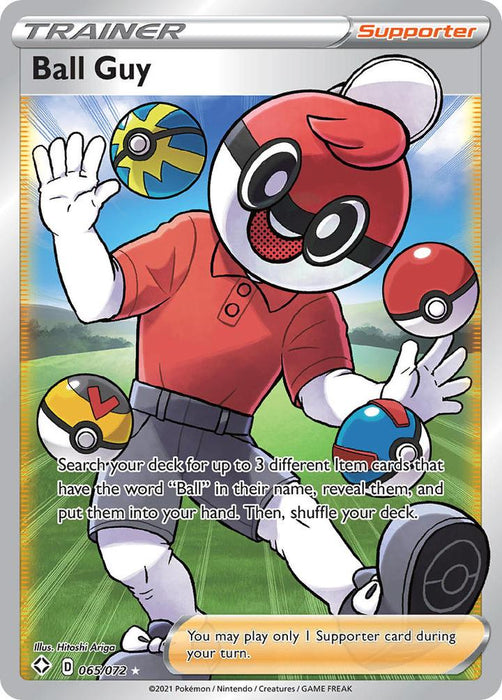 Ball Guy (Full Art) - 065/072 - Shining Fates