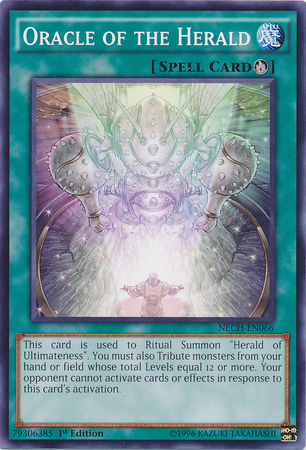 Yugioh Oracle of the Herald / Common - NECH-EN066 - 1st/Unl