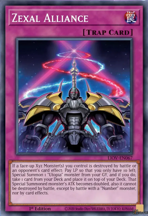 Yugioh Zexal Alliance / Common - LIOV-EN067 - 1st