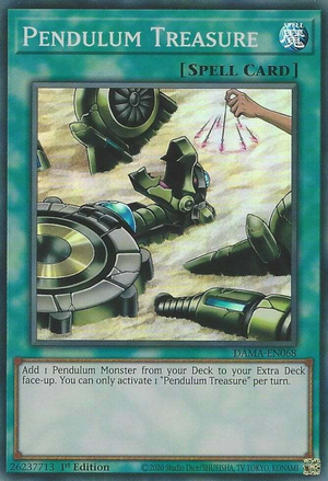 Yugioh Pendulum Treasure / Super - DAMA-EN068 - 1st