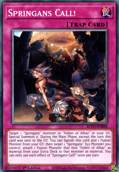 Yugioh Springans Call! / Common - BLVO-EN068 - 1st