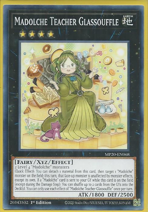 Yugioh Madolche Teacher Glassouffle