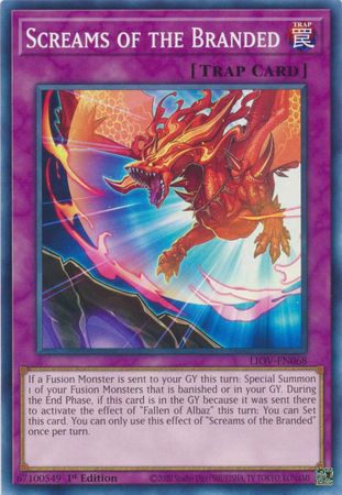 Yugioh Screams of the Branded / Common - LIOV-EN068 - 1st