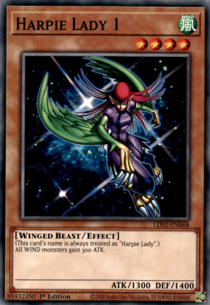 Yugioh Harpie Lady 1 / Common - LDS2-EN068 - 1st