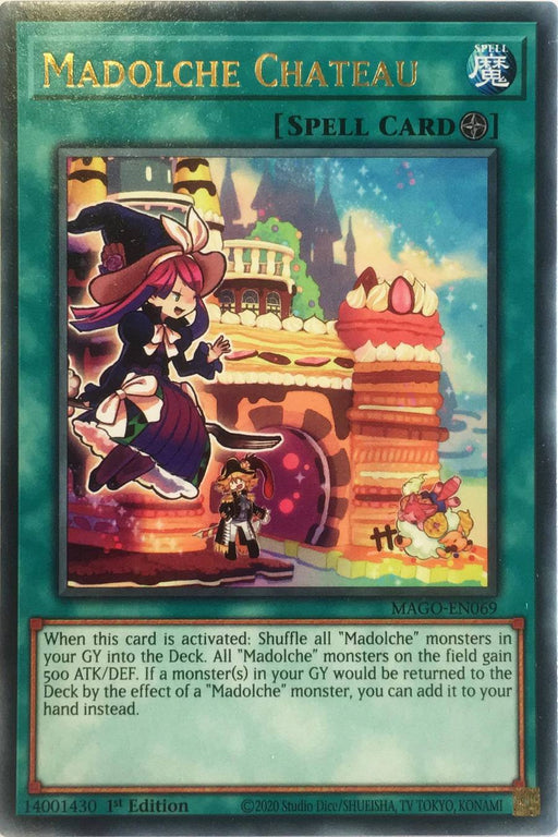 Yugioh Madolche Chateau / Rare - MAGO-EN069 - 1st