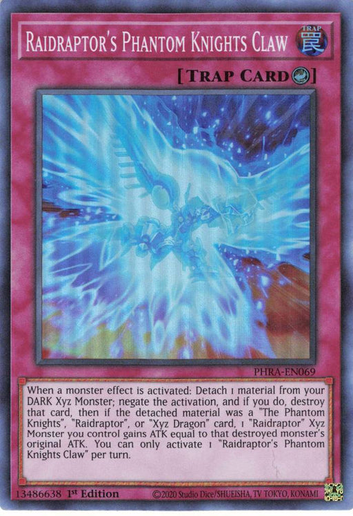 Yugioh Raidraptor's Phantom Knights Claw / Super - PHRA-EN069 - 1st