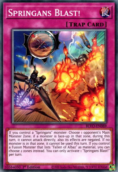 Yugioh Springans Blast! / Common - BLVO-EN069 - 1st