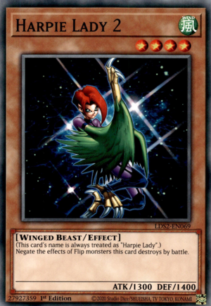 Yugioh Harpie Lady 2 / Common - LDS2-EN069 - 1st