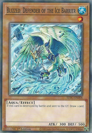 Yugioh Blizzed, Defender of the Ice Barrier / Common - SDFC-EN006 - 1st