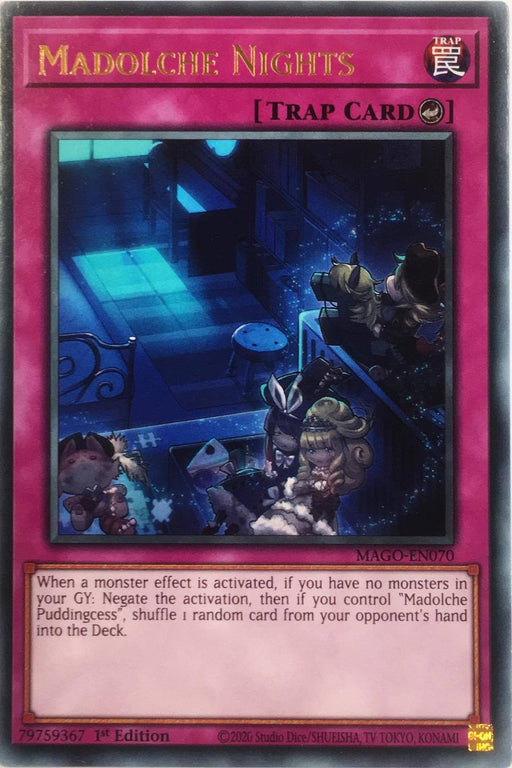 Yugioh Madolche Nights / Rare - MAGO-EN070 - 1st