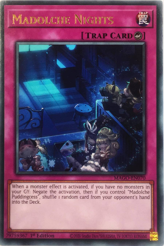 Yugioh Madolche Nights / Rare - MAGO-EN070 - 1st