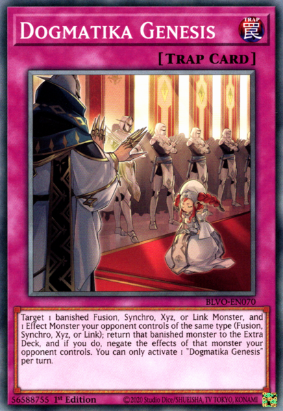 Yugioh Dogmatika Genesis / Common - BLVO-EN070 - 1st