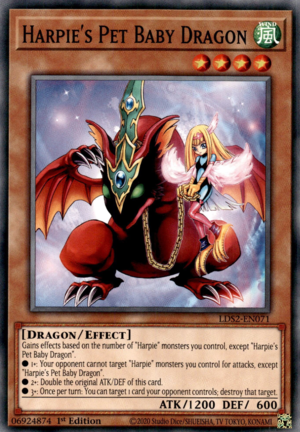 Yugioh Harpie's Pet Baby Dragon / Common - LDS2-EN071 - 1st