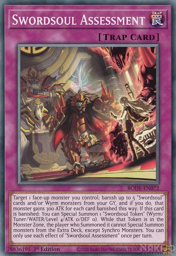 Yugioh! Swordsoul Assessment / Common - BODE-EN072 - 1st