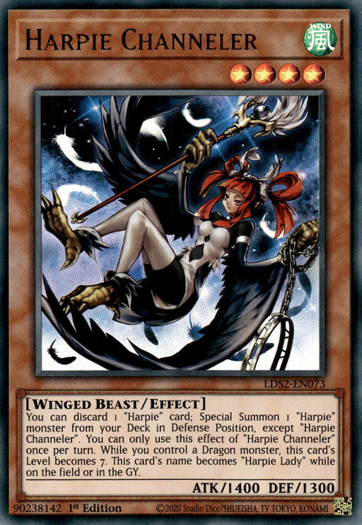 Yugioh Harpie Channeler / Ultra - LDS2-EN073 - 1st