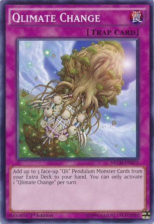 Yugioh Qlimate Change / Common - NECH-EN073 - 1st/Unl