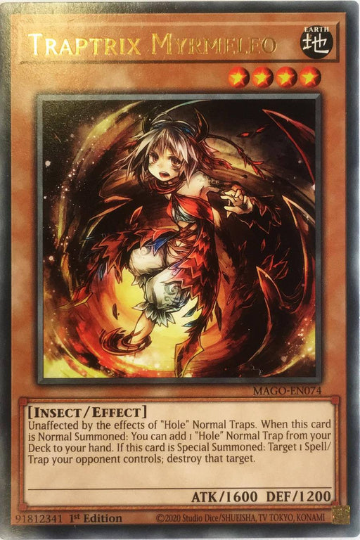 Yugioh Traptrix Myrmeleo / Rare - MAGO-EN074 - 1st