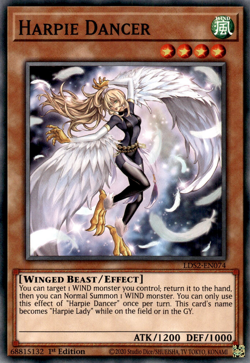 Yugioh Harpie Dancer / Common - LDS2-EN074 - 1st