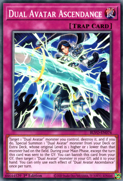 Yugioh Dual Avatar Ascendance / Common - BLVO-EN076 - 1st