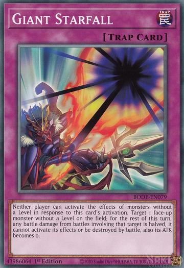 Yugioh! Giant Starfall / Common - BODE-EN079 - 1stGiant Starfall / Common - BODE-EN079 - 1st