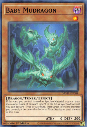 Yugioh Baby Mudragon / Common - DAMA-EN081 - 1st