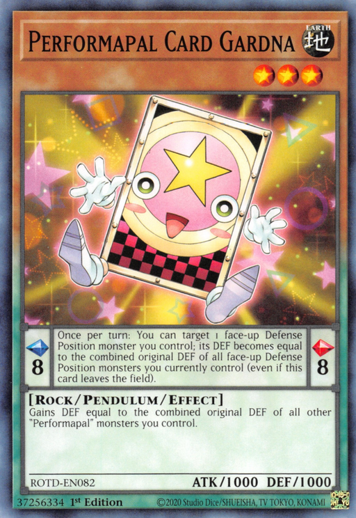 Performapal Card Gardna / Common - ROTD-EN082 - 1st