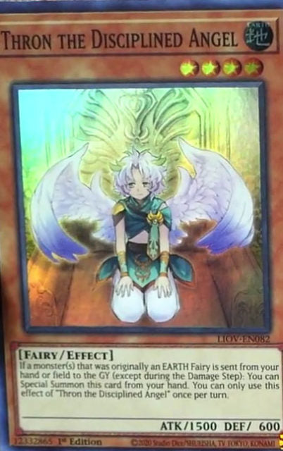 Yugioh Thron the Disciplined Angel / Super - LIOV-EN082 - 1st