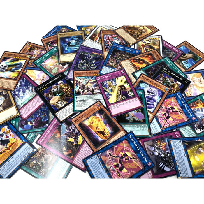 assorted yugioh cards Yu-Gi-Oh! 50 Cards Assorted Lot (Common/Rare/Super/Ultra) — Transcend Cards