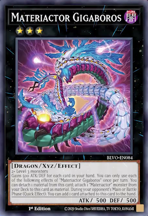 Yugioh Materiactor Gigaboros / Super - BLVO-EN084 - 1st