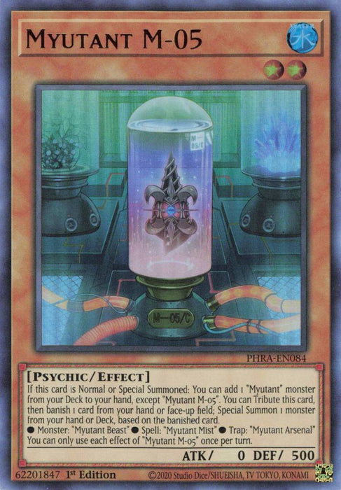 Yugioh Myutant M-05 / Ultra - PHRA-EN084 - 1st 